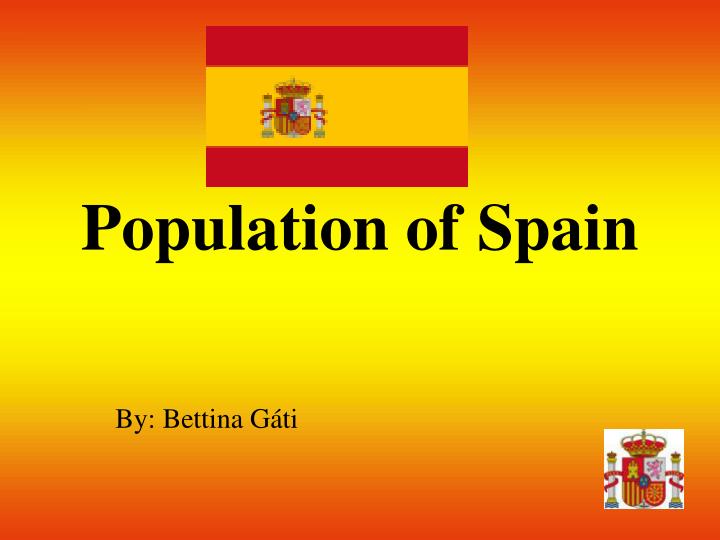 population of spain