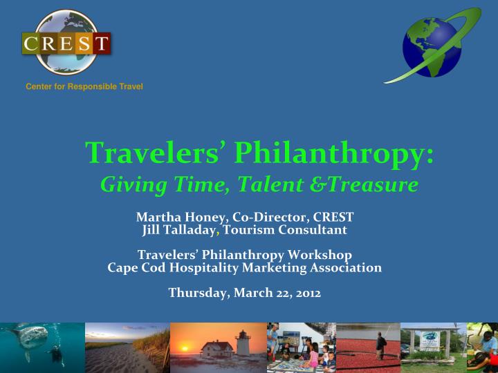 travelers philanthropy giving time talent treasure