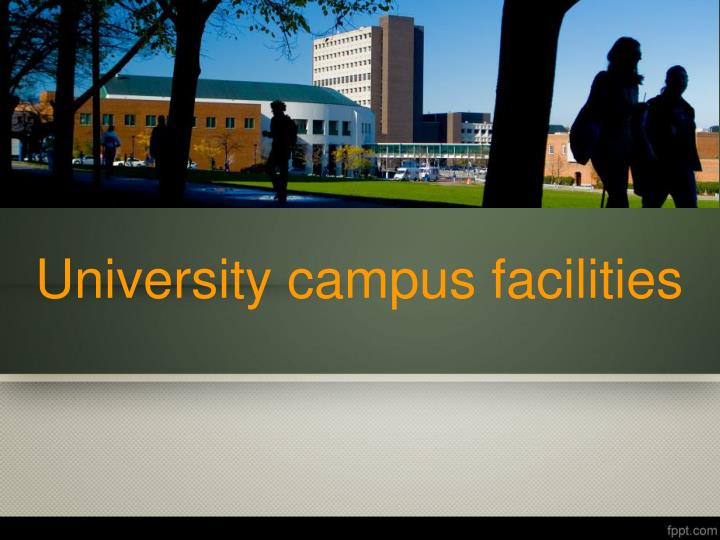 university campus facilities