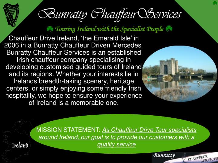 bunratty chauffeurservices