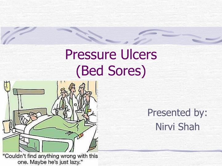 pressure ulcers bed sores