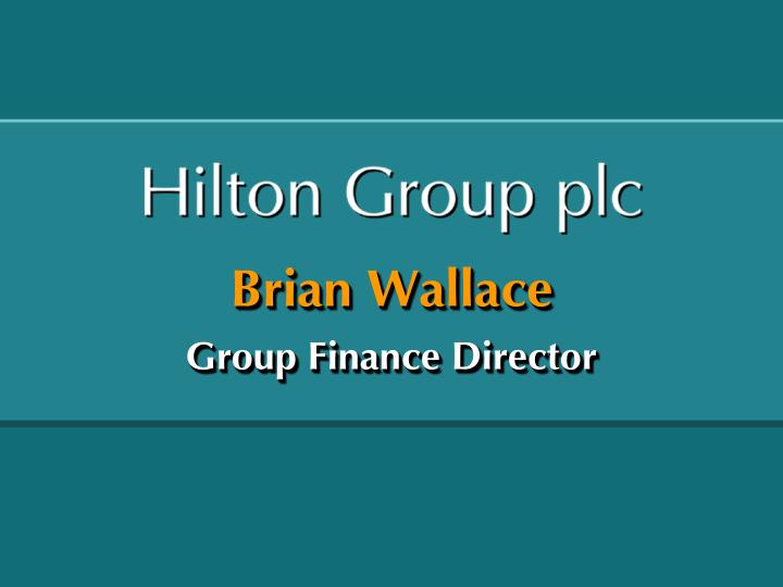 brian wallace group finance director