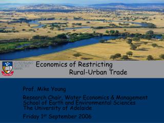 Economics of Restricting Rural-Urban Trade