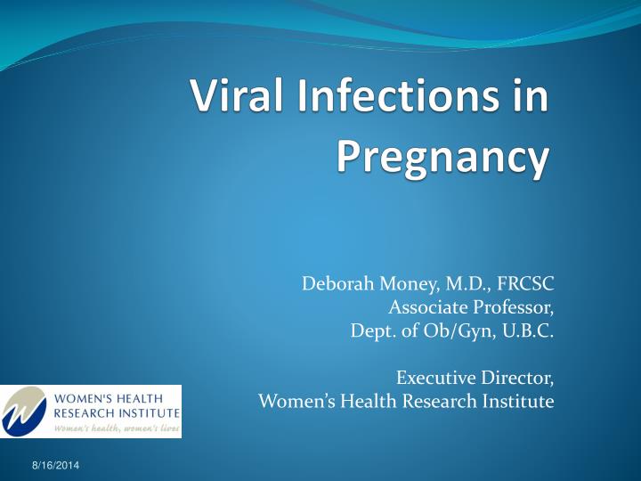 viral infections in pregnancy