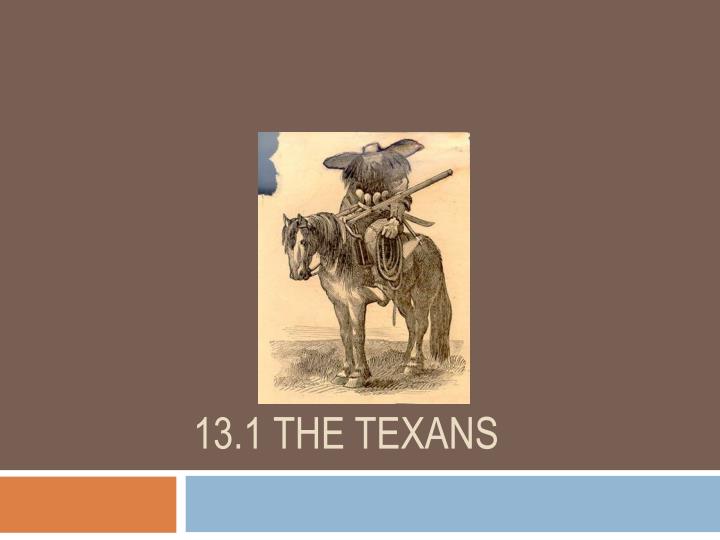 13 1 the texans