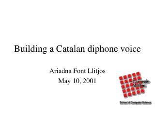 Building a Catalan diphone voice