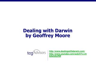 Dealing with Darwin by Geoffrey Moore
