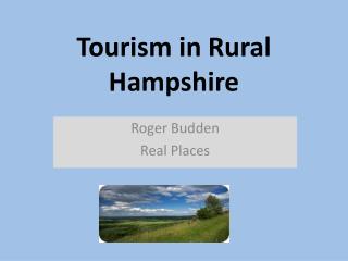 Tourism in Rural Hampshire