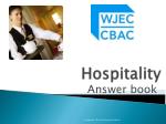 Hospitality - slide 1