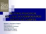 GETTING PRACTICAL ADA AND ACCOMMODATION ISSUES ON CAMPUS - slide 1