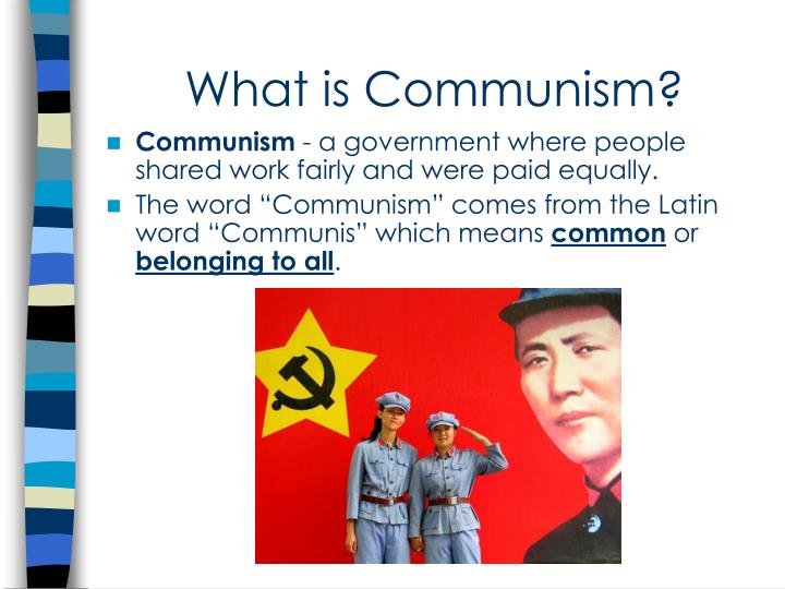 What Is Communism N 