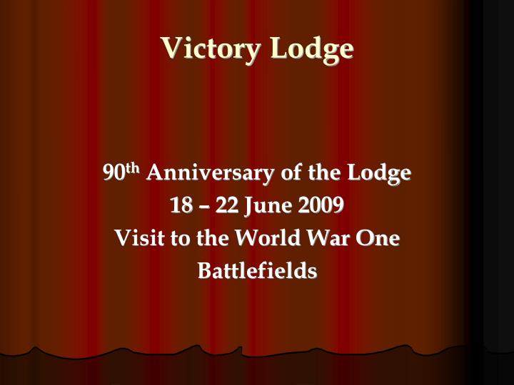 victory lodge