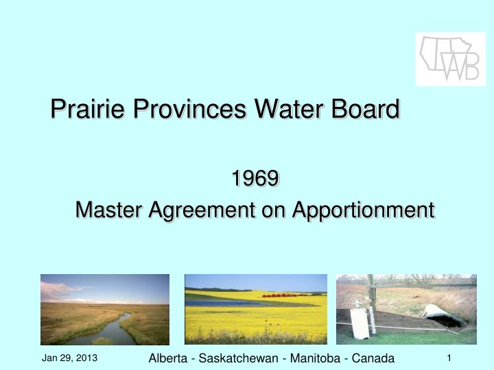 prairie provinces water board