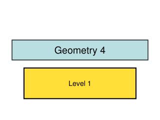 Geometry 4