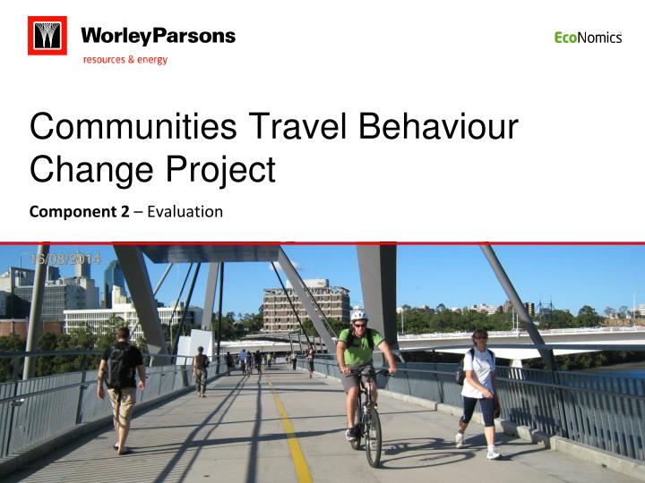 communities travel behaviour change project