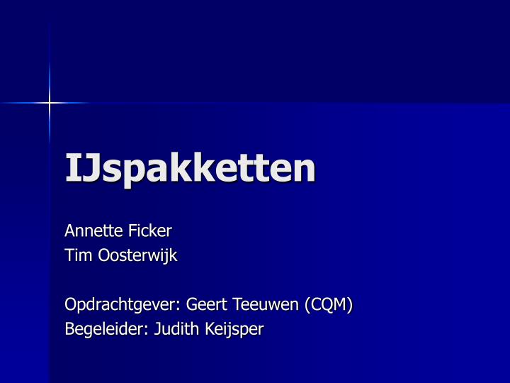 ijspakketten