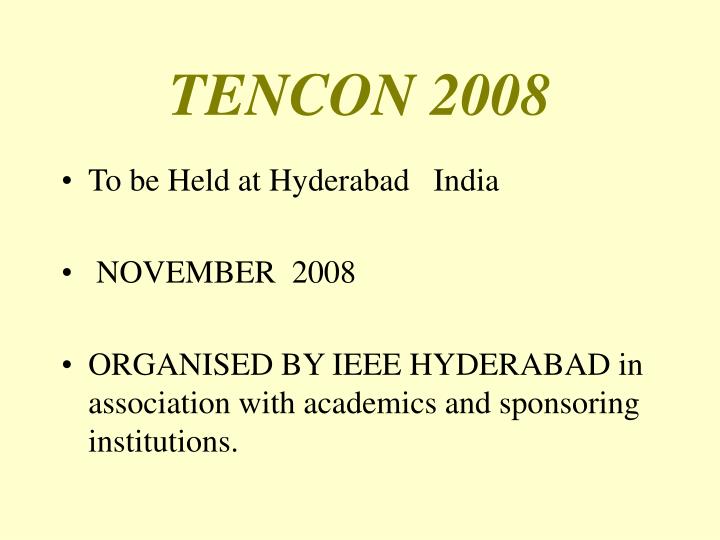 tencon 2008
