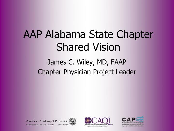 aap alabama state chapter shared vision
