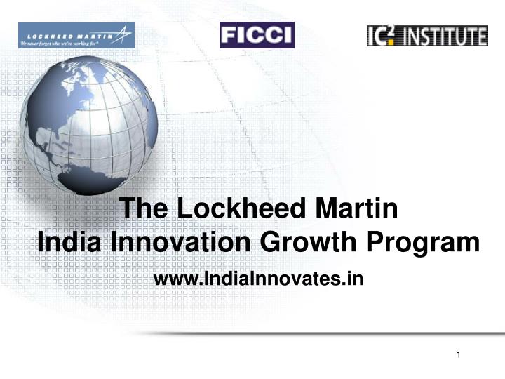 the lockheed martin india innovation growth program www indiainnovates in
