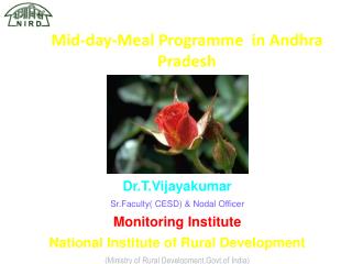 Mid-day-Meal Programme in Andhra Pradesh