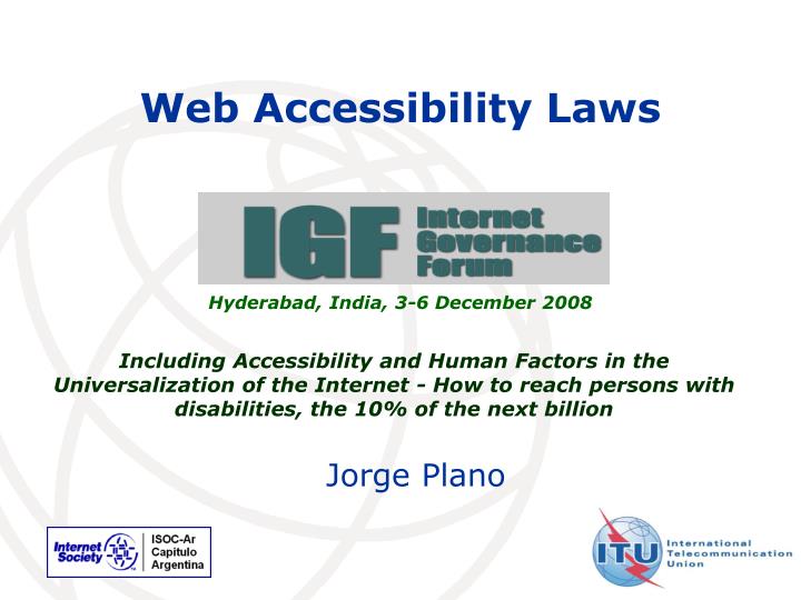web accessibility laws