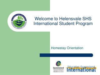 Welcome to Helensvale SHS International Student Program