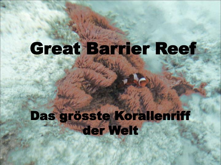 great barrier reef