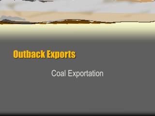 Outback Exports