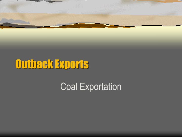 outback exports
