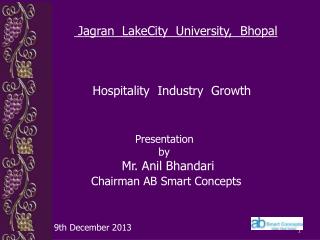 Presentation by Mr. Anil Bhandari