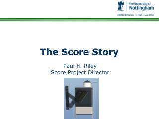 The Score Story