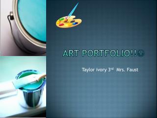 Art portfolio!! ?