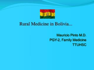 Rural Medicine in Bolivia...