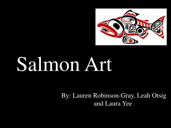 salmon art