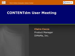 CONTENTdm User Meeting