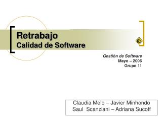 retrabajo calidad de software
