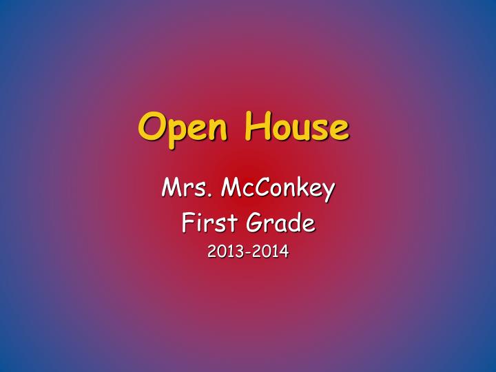 open house