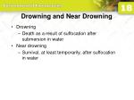 Drowning and Near Drowning