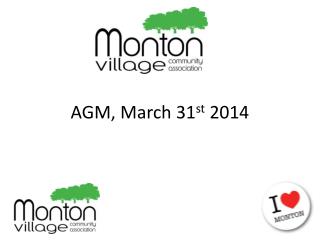 AGM, March 31 st 2014