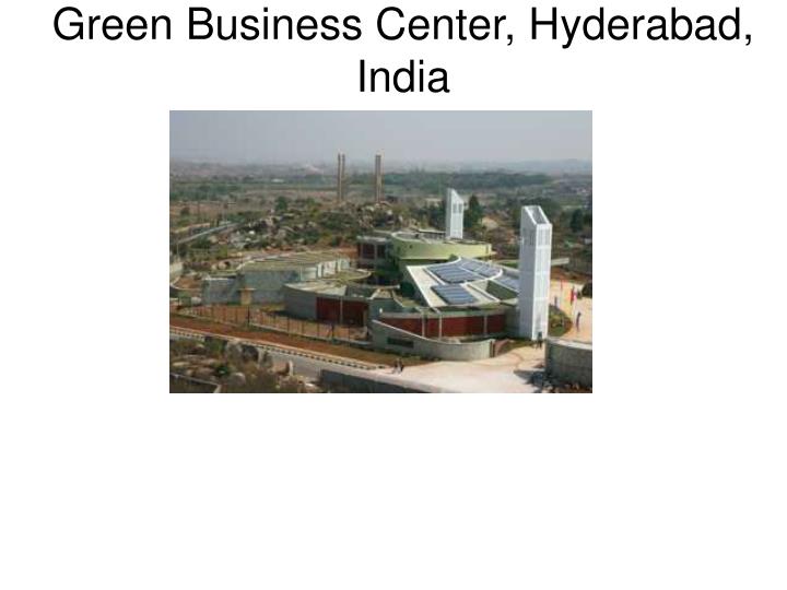 green business center hyderabad india