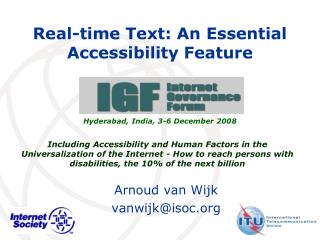 Real-time Text: An Essential Accessibility Feature