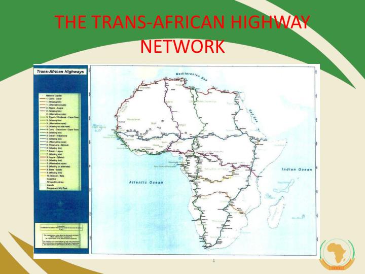 the trans african highway network