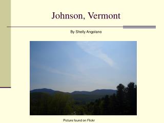 Johnson, Vermont