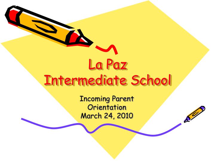 la paz intermediate school