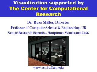 Visualization supported by The Center for Computational Research