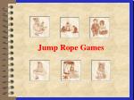 Jump Rope Games - slide 1