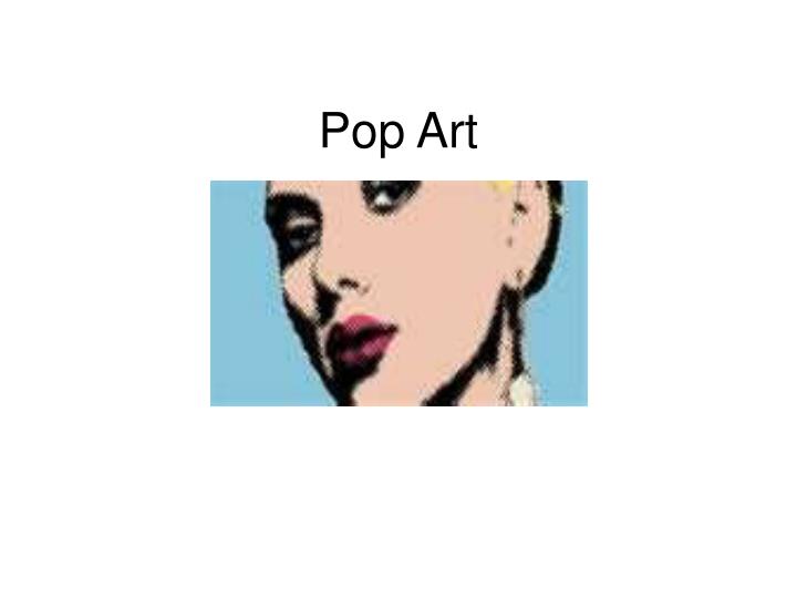 pop art