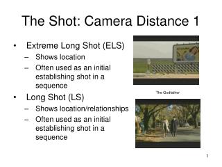 The Shot: Camera Distance 1