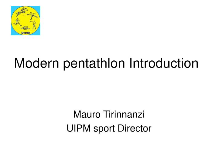 modern pentathlon introduction