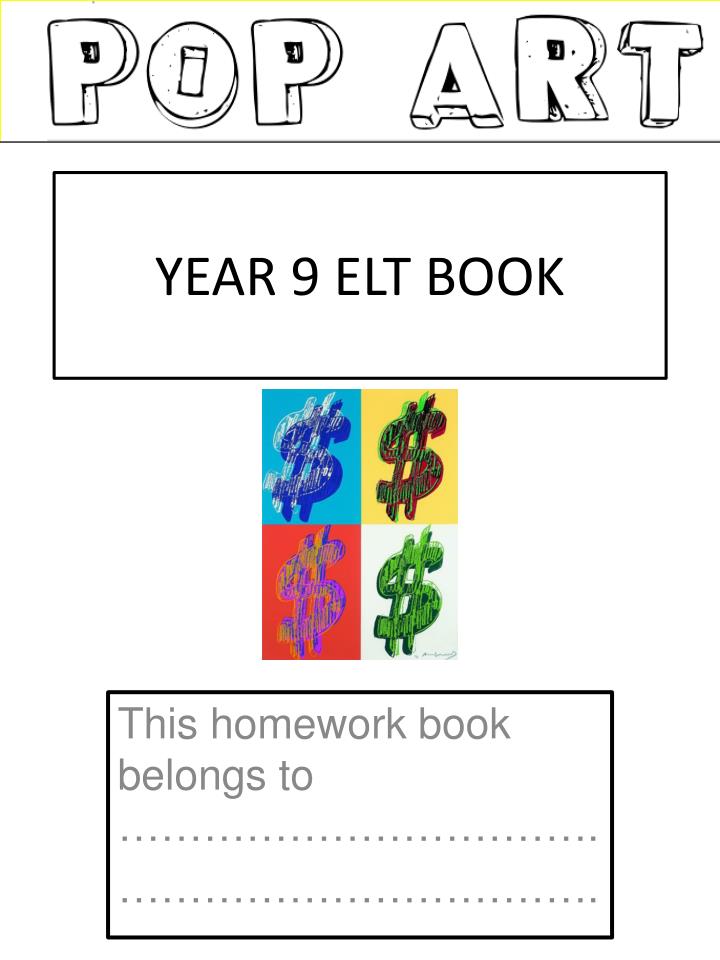 year 9 elt book